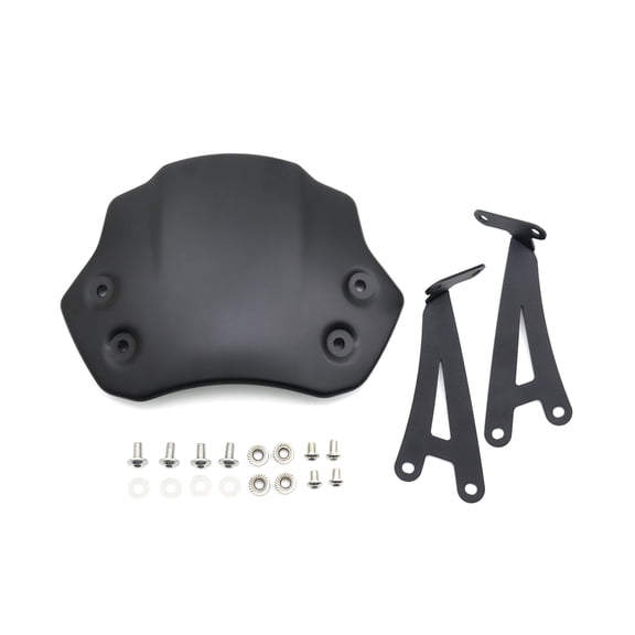 suitable for For Scrambler 400X Scrambler400X 2024 Motorcycle Windshield  Aluminum Wind Deflector Viser Cockpit Fairing Headlight Windscreen