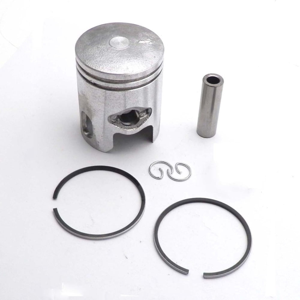 suitable for Piston Rings Kit 40mm with 12mm Pin For 50cc 2 Stroke 1PE40QMB Yamaha Minarelli JOG 50 Moped Scooter