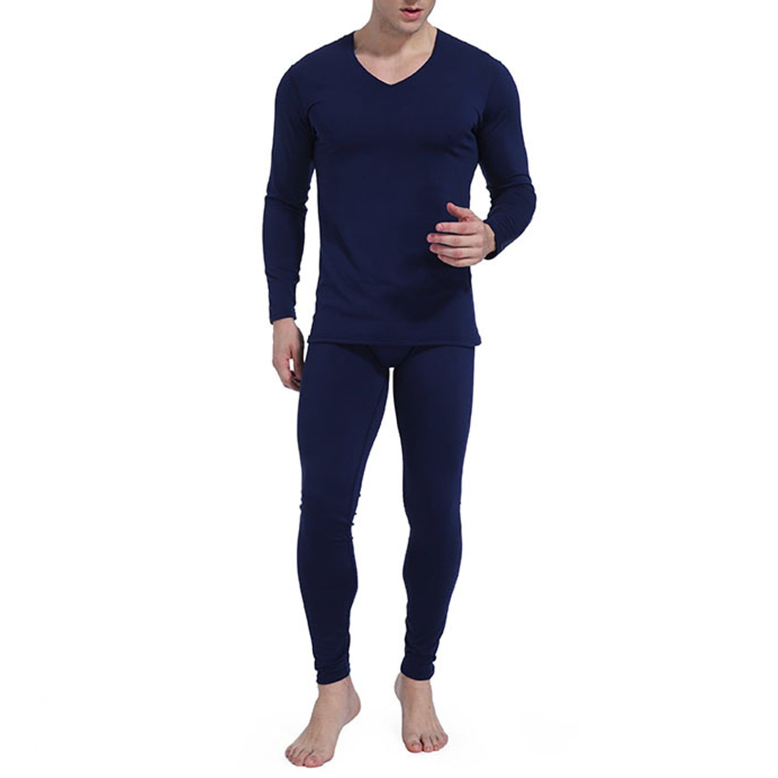Winter Thermal Underwear Suits Mens Autumn Clothes Long Trousers