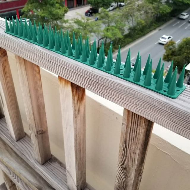 sulihua Bird Control Spikes 20 Pack Deterrent for Small Birds Squirrels Raccoons Outdoor