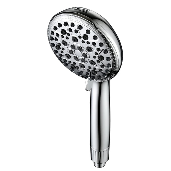 sumerain Filtered Handheld Shower Head, High Pressure Water Flow and Multiple Spray Modes Chrome Shower Head with Filter for Hard Water-Remove Chlorine and Heavy Metals
