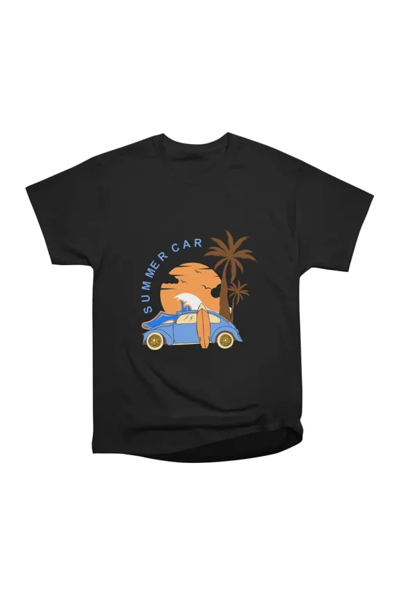 summer car surf T-Shirt Tee Gift For Him Merch For Her Apparel For Friend