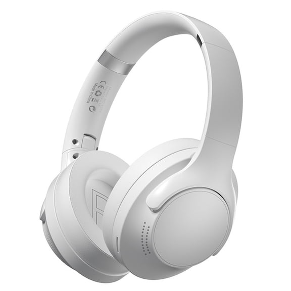 Bluetooth Headphones Over Ear, 80H Playtime Headphones Wireless with Mic, Bluetooth Headphones with 3 EQ Modes, HiFi Stereo Foldable Wireless Headphones for Phone PC Travel Workout