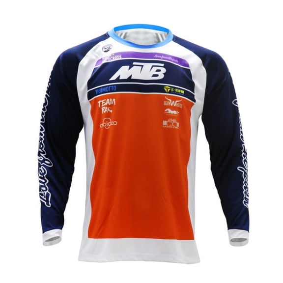 summer men's motocross jersey Long sleeve cycling mtb offroad bike jersey downhill shirt