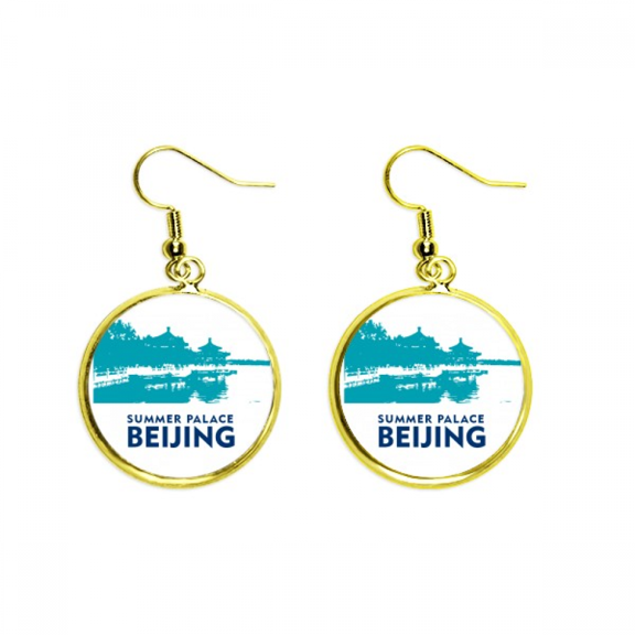 summer plurban tourism beijing china earring dangle en drop earring jewelry woman