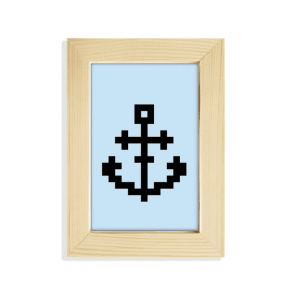 summer sail sailors ship desktop display photo frame picture art painting 5x7 inch