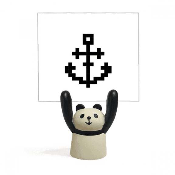 summer sail sailors ship memo holder cartoon animal panda stand decoration