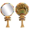 thumbnail image 1 of YTC SUMMIT 5949 Egyptian Floral Hand Mirror - C-16, 1 of 7