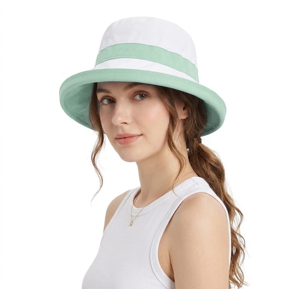 sun blocker women's sun hat upf 50+ bucket cap packable outdoor travel hat