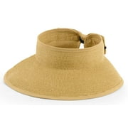 sunday afternoons women's garden visor, natural, one size
