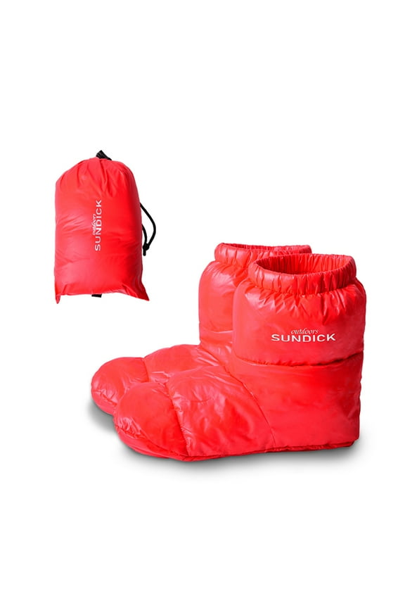 Outdoors Camping Slippers Warm Socks for Bag Indoors Warm Boots Men Women Winter Duck Down Booties Slipper Boots