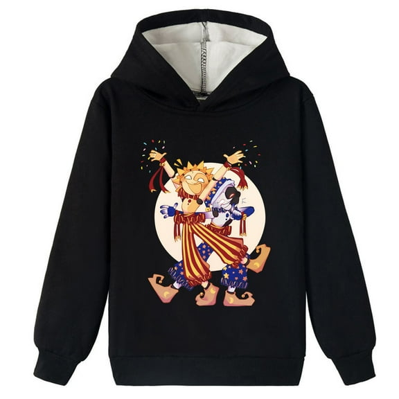 sundrop and moondrop Boys Girls Graphic Brushed Sweatshirts Hoodies ,Lightweight Long Sleeve Pullover Tops