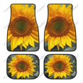 sunflower plant flower Car Floor Mats Universal Interior Design