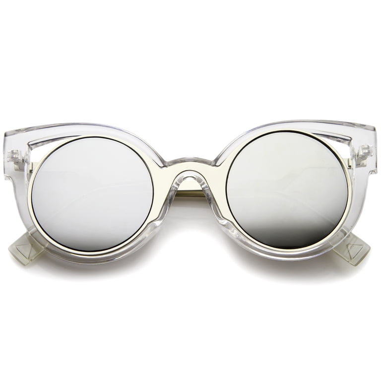 sunglassLA Unisex High Fashion Translucent Frame Stepped  display picture 3