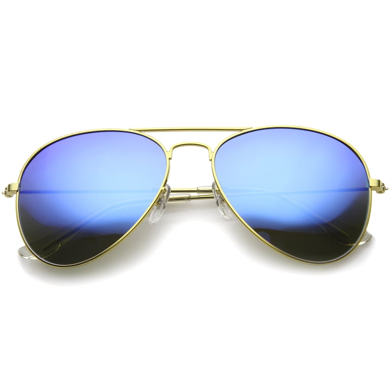 sunglassLA Unisex Premium Flash Mirror Lens Aviator  display picture 1