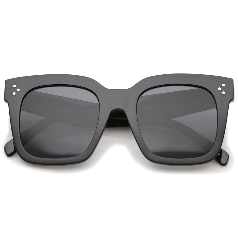sunglassLA Unisex Retro Oversized Square Sunglasses for  display picture 3