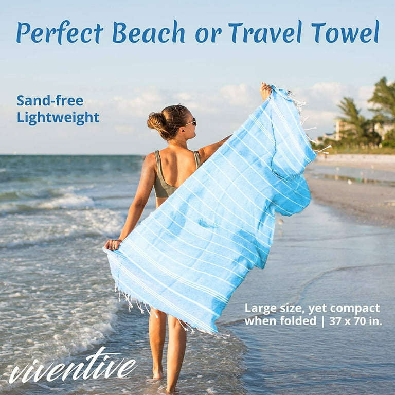 Beach on sale towel size