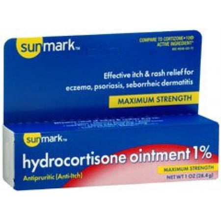 sunmark Hydrocortisone Itch Relief, 1 oz. Tube,1 Count
