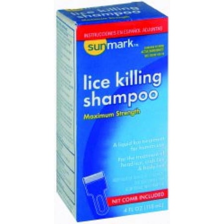 sunmark Lice Shampoo, 4 oz, 1 Count