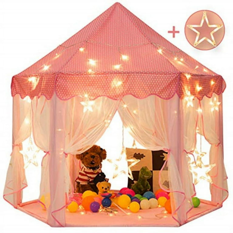 sunnyglade 55'' x 53'' princess tent with 8.2 feet big and large
