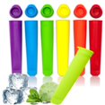 thumbnail image 1 of sunsanly 1/6Pcs Popsicle Mold Silicone Ice Cream Bar Maker with Lid Reusable Easy to Clean Kitchen Tool for Juice Yogurt Candy Home Party, 1 of 8