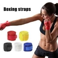 thumbnail image 1 of sunsanly 1 Pair Boxing Hand Wraps Inner Gloves 3 Meters Breathable Elasticated Bandages Stretchy Hand Wraps for Muay Thai MMA Kickboxing Karate, 1 of 8
