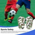 thumbnail image 1 of sunsanly 1 Pair Mini Soccer Shin Guards Camouflage Anti-slip Kids Teens Adults Players Miniature Shin Pads Protectors Football Games Protective Equipment, 1 of 7