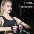 thumbnail image 1 of sunsanly 1 Pair Workout Gloves Half-Finger Gloves Breathable Wear Resistant Full Palm Protection Non-Slip Weightlifting Exercise Gloves, 1 of 8