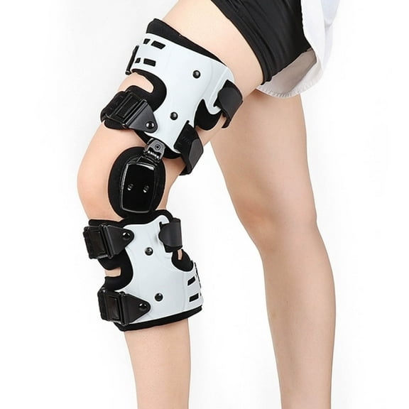 sunsanly 1 Set Knee Brace Breathable Osteoarthritis Arthritis Knee Pain Relief Meniscus Injury Recovery Knee Support Men Women Knee Unloader Knee Joint Retractor