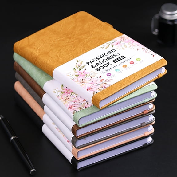 sunsanly 2024-2025 Planner Notebook Daily Monthly Yearly Organizer Faux Leather Cover Premium Paper Planner Notebook