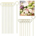 thumbnail image 1 of sunsanly 20Pcs Flower Arrangement Card Holder Heart Round Shape Table Number Holder Flower Pick Clips Wedding Decorations Photo Clip Holder, 1 of 7