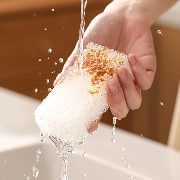 sunsanly 30Pcs Reusable Cleaning Sponges Efficient Foam Generation Non Scratch Scouring Sponge Multi Use Metal Scrubber Cleaning Tool