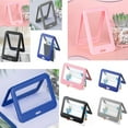 thumbnail image 1 of sunsanly 3Pcs ID Badge Holder with Double-Sided Windows Horizontal Hard Transparent Plastic Case Office ID Card Protector, 1 of 8