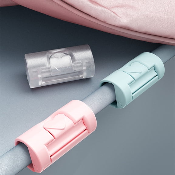 sunsanly 6Pcs Bed Sheet Grippers Sheet Fasteners Clips Smooth Edge Not Easily Deformed Reusable Easy Installation Accustomed Bed Sheet Holders