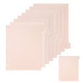 thumbnail image 1 of sunsanly 8Pcs Plastic Binder Dividers 3-Hole Punched Tear-Resistant Separator Pages Inner Page Dividers Office Supplies, 1 of 8