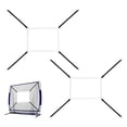 thumbnail image 1 of sunsanly Baseball Strike Target Net Adjustable Strike Zone Accuracy Pitching Target for Baseball Lovers Training Hitting Throwing Batting Catching, 1 of 7