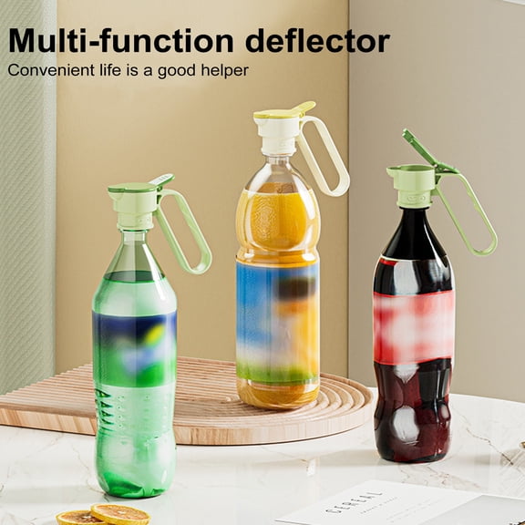 sunsanly Bottle Stopper Liquor Dispenser Filtered Fruit Tea Nozzle Easy Pouring Leak Proof Oil Dispenser Lock Wine Pourer Tableware for Home Kitchen Outdoor Travel