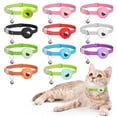 thumbnail image 1 of sunsanly Cat Tracker Collar with Reflective Strips Waterproof Adjustable Pet Safety Collar Cat Locator Cover Collar for Small Medium Large Cats, 1 of 8