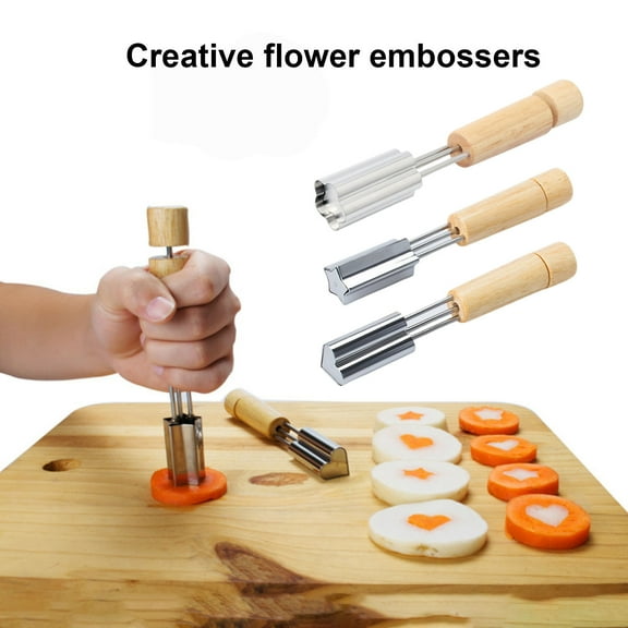 sunsanly Cookie Cutter DIY Cupcake Hole Cutter Stainless Steel Cake Core Remover Tool for Home Kitchen Bakery