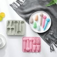 thumbnail image 1 of sunsanly Crayon Mold 7-Cavity BPA Free Cake Decoration Space Rocket Chocolate Candy Cake Silicone Mould Kitchen Supplies, 1 of 8
