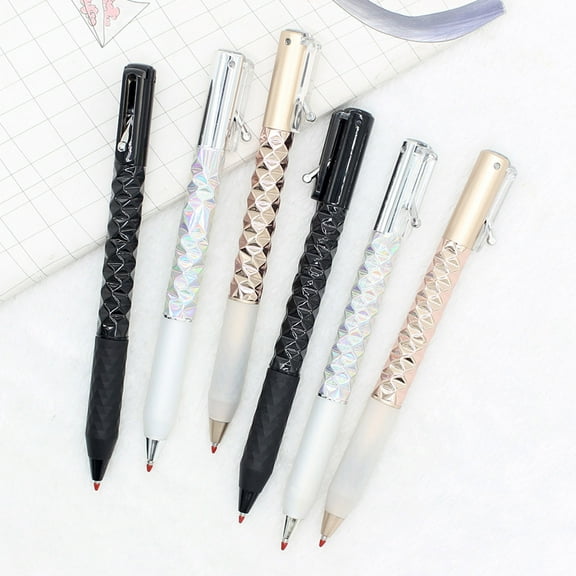 sunsanly Decompression Pen Smooth Writing Soft Grip Cover Stress Relief Pen Quick Drying Ink Durable Construction Fidget Pen