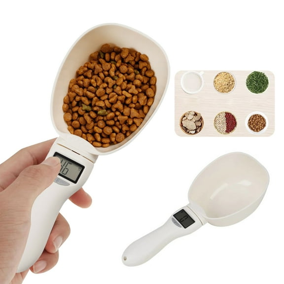 sunsanly Digital Measuring Spoon Scale 800g/1g LCD Display High-Precision Sensor Milk Powder Liquid Seasoning Measurement Pet Feeding Scoop Kitchen Gadgets