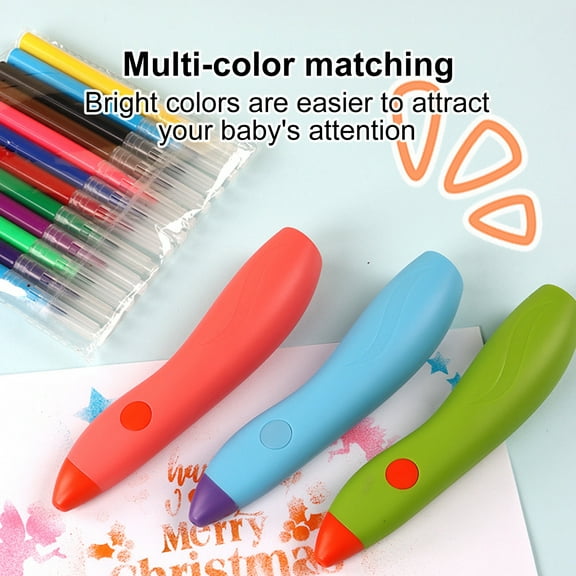 sunsanly Electric Spray Pen Airbrush Set USB Rechargeable Ergonomic Design Comfortable Grip Washable Spray Painting Pen