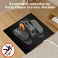 sunsanly Ellipse Leg Exerciser Machine NonSlip Mat UnderDesk