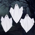 thumbnail image 1 of sunsanly Halloween Hanging Ghost Spooky LED Light Up Battery Operated Flying Ghost Outdoor Decoration for Haunted House Party Prop, 1 of 8