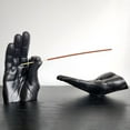 thumbnail image 1 of sunsanly Hand Incense Stick Holder Ash Catcher Resin Gesture Incense Burner Home Office Meditation Yoga Relaxation Home Office Decoration Ornament, 1 of 8