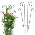 thumbnail image 1 of sunsanly Indoor Potted Plants Support High Stability Rustproof Vertical Cultivation Simple Installation Metal Trellis Climbing Plant Holder, 1 of 8