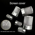 thumbnail image 1 of sunsanly Inlet Suction Strainer Stainless Steel Garden Hose Inlet Filter Mesh Easy Install Intake Hose Pickup Filter Head for Irrigation Water Pump Filter, 1 of 8