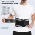 thumbnail image 1 of sunsanly Lumbar Protector Lower Back Brace with Dual Adjustable Straps Breathable Mesh Fitness Support Belt Sports Accessories, 1 of 7