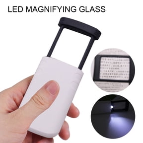 Carson, MiniBrite LED Magnifier, 5x, Portable with Light & Cover ...